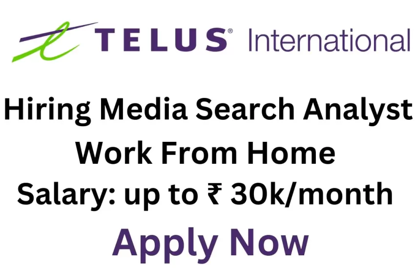 Telus International Hiring for Work From Home | Remote Job